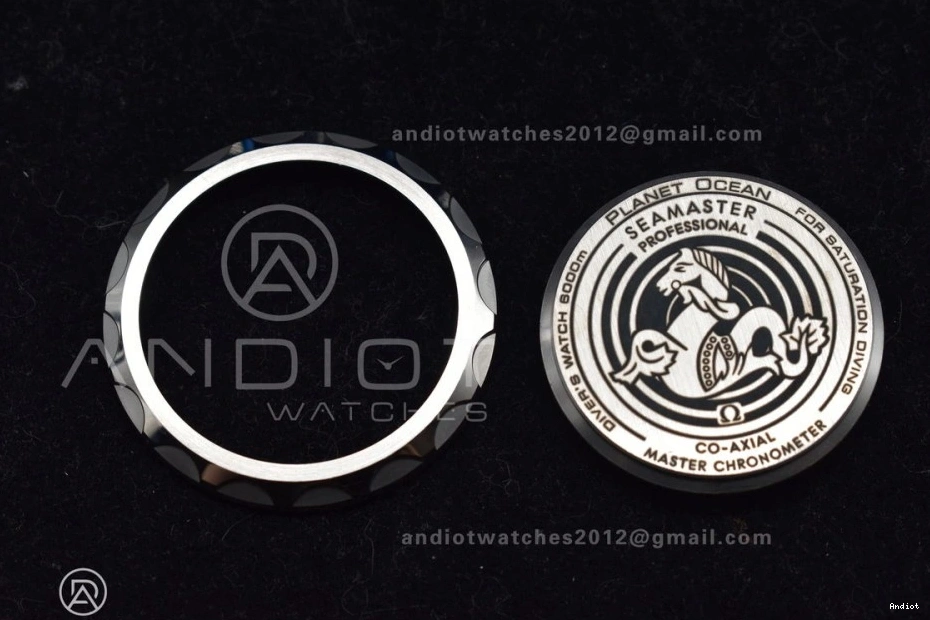 Ultra Blue 1:1 Ceramic 6000M Rubber Black Black SS Seamaster Dial TF Strap Best A2824 Bezel Deep Edition on 1218